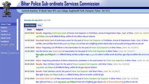 New Bihar Police Constable Exam schedule released