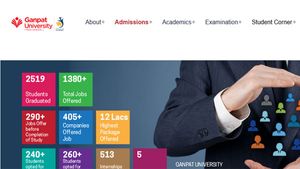 Direct link to check Ganpat University Result 2019