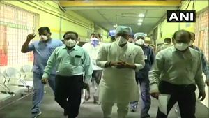 Union Minister G Kishan Reddy visits COVID-19 hospital in Hyderabad; assures all support from Centre