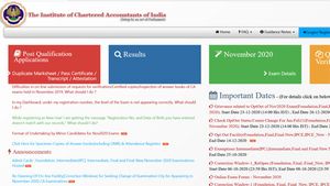 Application for ICAI CA exam city change released
