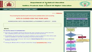 AP EAMCET 2020 Phase 2 seat allotment date and time details
