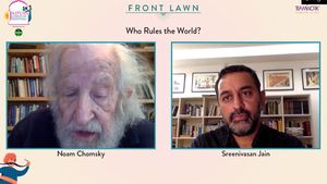 Jaipur Literature Fest: Noam Chomsky explains how the evolution of politics has changed