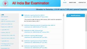 All India Bar Examination (AIBE) 15 results declared