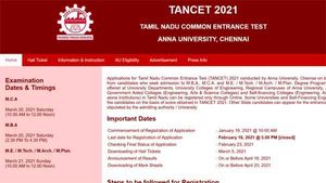TANCET 2021 result declared on tancet.annauniv.edu