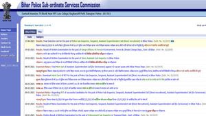 Direct link to check BPSSC Bihar Police SI final 2021 result