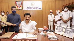Chief minister M.K.Stalin letter to 12 states chief ministers
