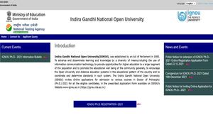 IGNOU PhD entrance exam 2021 application date extended: Check details