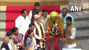 PM Modi unveils Shivaji Maharaj statue in Pune municipal corporation premises