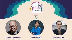 15th Jaipur Literature Festival: Watch Out for Indra Nooyi, David Mitchell's Thoughtful Dialogues on Day 3 