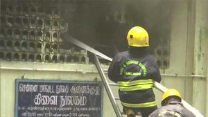 Fire breaks out in Chennai's Rajiv Gandhi hospital, no casualties reported 