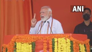 PM Modi takes aim at KCR on his home turf of Hyderabad