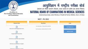 NEET PG 2022 application correction window closes today: Update on admit card, exam date