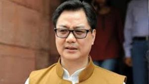 Minister Rijiju slams Kejriwal over report of pending salaries in Punjab