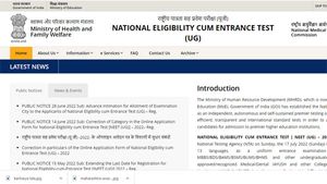 NEET UG 2022 Result: What to do if official website crashes?