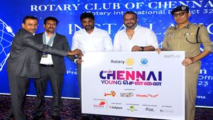 Chennai Police Commissioner Shankar Jiwal inauguarates second edition of 'En Chennai Young Chennai'