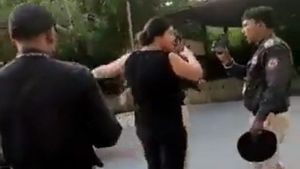 Noida woman caught abusing and manhandling security guard sent to 14-day judicial custody