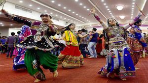 Viral video: Passengers join in impromptu Garba performance at Bengaluru airport 