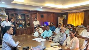Goa: Eight Cong MLAs who joined BJP recently to meet PM Modi 