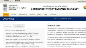 CUET PG Result 2022 declared on cuet.nta.nic.in; how to check and other details here