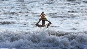 Ganesh Chaturthi 2022: Over 60,000 idols immersed in a day in Mumbai