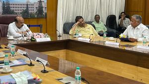 Karnataka: Congress mocks minister R Ashoka for 'sleeping' during flood review meeting