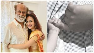 Rajinikanth's daughter Soundarya blessed with a baby boy