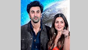 Shiv Sena MP shares pic of B-town stars with PM after Ranbir-Alia denied entry to temple