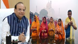 Delhi LG approves Chhath ghats, warns CM against 'premature publicity' over it