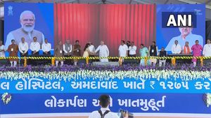 PM Modi lays foundation stones of healthcare facilities worth around Rs 1275 cr in Ahmedabad