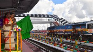 President Murmu flags off two trains in Tripura today