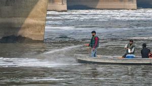 BJP MP scolds official for cleaning Yamuna with 'poisonous chemical' ahead of Chhath