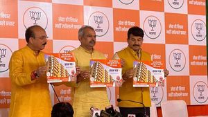 For Delhi's MCD polls, BJP's ‘Wachan Patra’ to counter 'Kejriwal ki Guarantees' 