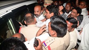 Telangana BJP chief under house arrest; Party approaches HC for urgent hearing