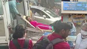 About 50 college students hospitalised after inhaling foul smell in Hyderabad