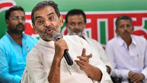 Existence of JDU would be at stake if merged with RJD: Upendra Kushwaha