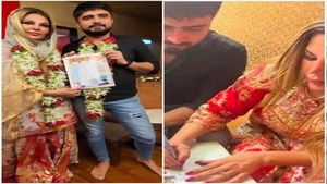 TV actress Rakhi Sawant is married to Adil, first pics out
