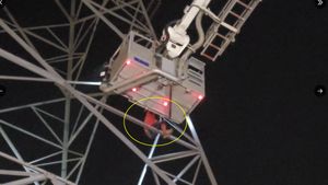 High-voltage drama after man climbs electric tower demanding YouTuber's release