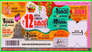 Kerala Vishu Bumper Lottery Result: Check Winning Numbers And Amount