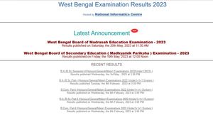 West Bengal HS Result 2023: Class 12 Results Out At wbresults.nic.in