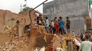 Tragedy Strikes Ghaziabad: House Collapse Claims Lives of Three Children, Four Others Injured