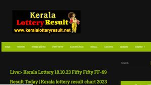 Kerala Lottery Winning Numbers For 'Fifty Fifty Lottery FF-69': Check Results For Oct 18