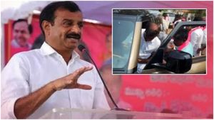 BRS MP Prabhakar Reddy Stabbed During Telangana Polls Campaign