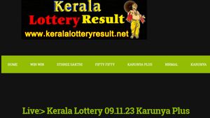 'Karunya KN-495' Winning Numbers: Check Kerala Lottery Results For Nov 9