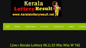 Kerala Lottery Results For Nov 6: Check Win Win (W-742) Results