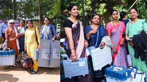 In A First, Women Shoulder Entire Poll Process In All 201 Booths Of Raipur North Assembly Seat