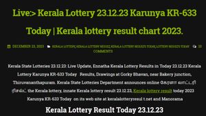 Kerala Lottery Result: Check 'Karunya KR-633' Winning Numbers For 23.12.23