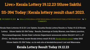 Sthree Sakthi (SS-394) Results For Dec 19: Check Winning Numbers For 19.12.23