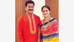 As Revanth Reddy Becomes Telangana's New CM, His Love Story Goes Viral