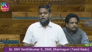 DMK MP Describes Hindi Heartland As 'Gaumutra' States: Who Is DNV Senthil Kumar?