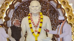 India Declared Freedom From Slave Mentality: Modi After Inaugurating Swarved Mahamandir